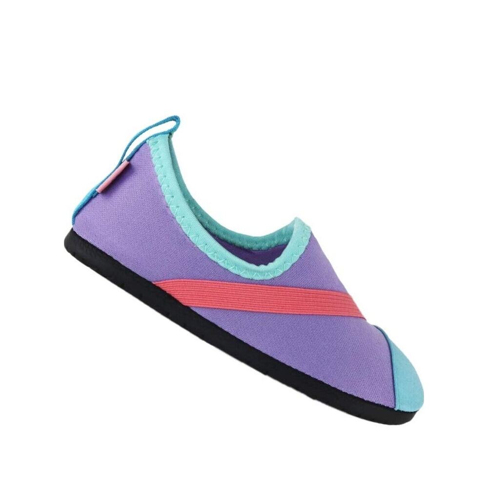 FitKids FitKicks Active LifeStyle Footwear Foldable Breathable Purple 10.5-11 SM